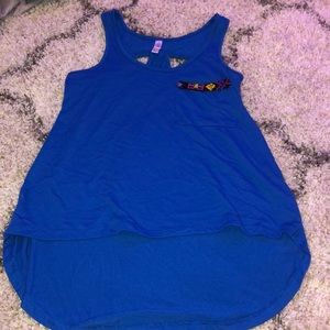 High low tank top